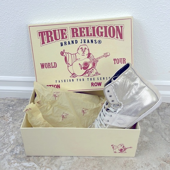 True Religion Converse Style Sneakers - Picture 1 of 4
